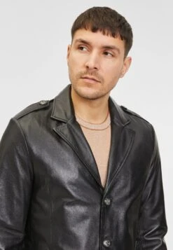 Goosecraft Kai- Halflange Jas - Black -ZALANDO WINKEL addbf29170094885becffd1ba3e87586