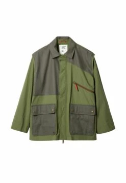 Desigual Combination Pockets- Parka - Green -ZALANDO WINKEL af3aa66aaad649679245db3dc2ae09f5