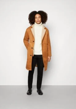 Only & Sons Onsroyce Coat - Mantel - Chipmunk -ZALANDO WINKEL af3adf336d0d41319a689765ba89fbea