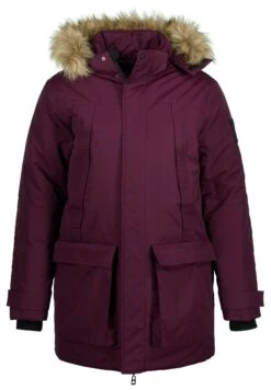 JP1880 With Hood - Parka - Aubergine -ZALANDO WINKEL af75359dfdf749cd90d0e74fbed7bfe3