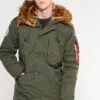 Alpha Industries Parka - Dark Green -ZALANDO WINKEL afde6eff0b2c4fde98a2d9735f02fdb7