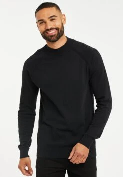 Threadbare Perrot Luxe - Trui - Black