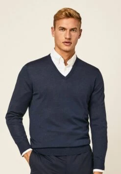 Hackett London Gmd V Nck - Trui - Navy