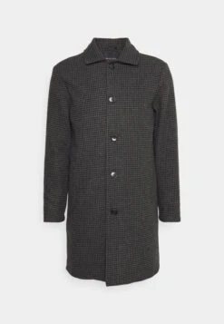 BRAVE SOUL Halflange Jas - Black/Grey -ZALANDO WINKEL b0b96ccec956402cb1cf6665561f4a5b