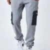 De Jogging Bi-Matière A Poches - Cargobroek - Gris Clair -ZALANDO WINKEL b1575158ddc443168d0a5f4ab076ad1f
