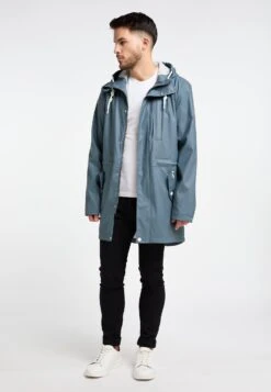 ICEBOUND Urban Rain - Parka - Blaugrau -ZALANDO WINKEL b1c175aa697d43f58517ed3d52e35ddd