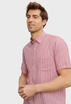 Comfort Fit Puckered - Overhemd - Burgundy -ZALANDO WINKEL b24141f14f9f47e58afa77bbbc4b4bf3