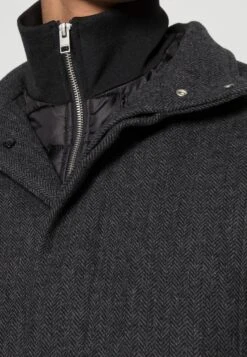 Jack & Jones Jjedunham Sn - Halflange Jas - Dark Grey Melange -ZALANDO WINKEL b259baa6d7914e3b91bfad5940c8b586