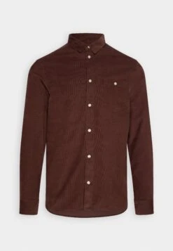 Regular Fit Gots Vegan - Overhemd - Deep Mahogany -ZALANDO WINKEL b2a7d9e5d5ac461b9f6af9838c7ac943