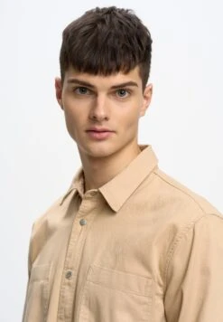 BIG STAR Hemd Gowis - Overhemd - Beige -ZALANDO WINKEL b3e25020b59b4de296701df770311c63