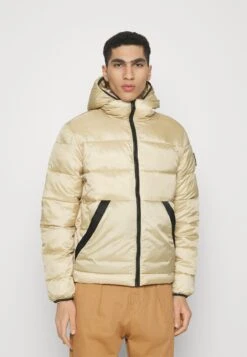 Calvin Klein Jeans Trim Padded Jacket - Winterjas - Travertine