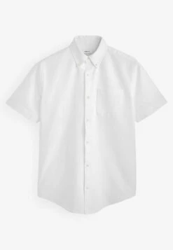 Next Short Sleeve Oxford Standard - Overhemd - White Blue Navy Pack -ZALANDO WINKEL b5d410cbf2bf46c28fd313e6c604efb9
