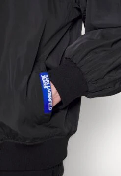 Karl Lagerfeld Jeans Logo Jacket - Bomberjacks - Black -ZALANDO WINKEL b5ffd6fc67404e868016e1cf80a9d580