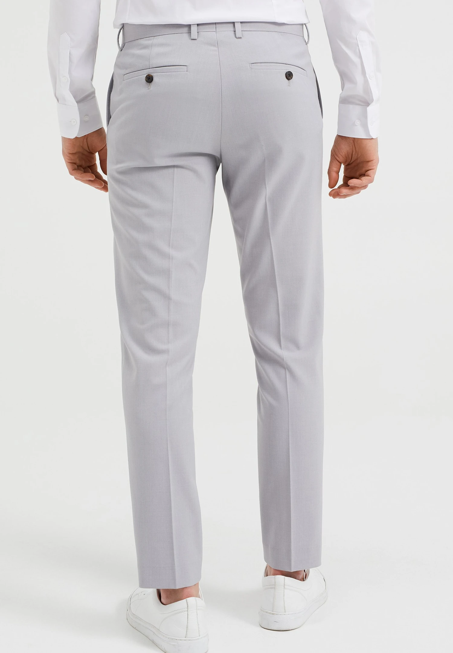 WE FASHION Taro - Pantalon - Grey 5 WE FASHION Taro - Pantalon - Grey - Afbeelding 3