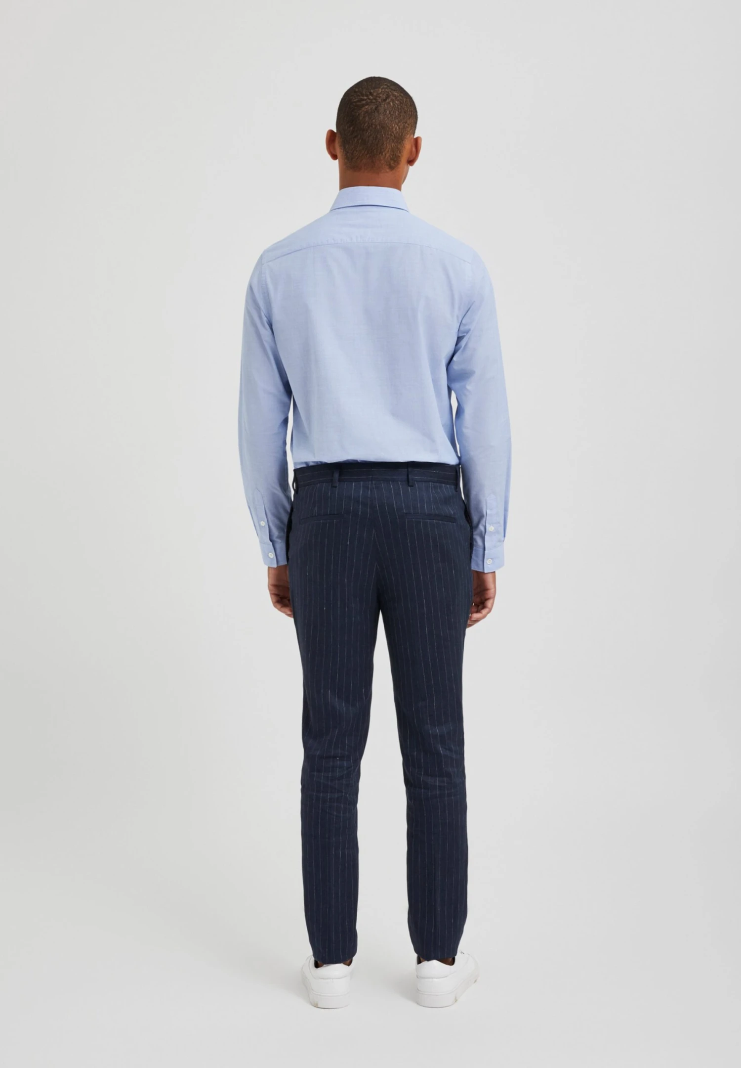 Bertoni Haakon - Overhemd - Air Blue 5 Bertoni Haakon - Overhemd - Air Blue - Afbeelding 3