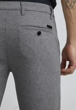 Solid Sddave Barro - Broek - Grey Mel -ZALANDO WINKEL b6d9633c1b0f4334a0e714fe79c29dc5