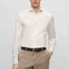 Boss Hank Spread - Zakelijk Overhemd - Natural One -ZALANDO WINKEL b726cb9c01e44fe5a80b5e0188b19e15