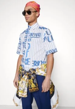 Pop Stripes- Overhemd - White -ZALANDO WINKEL b7ddb93c3b444cdea8537afe7f97605f