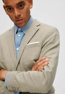 Selected Homme Mix - Blazer - Sand 12 Selected Homme Mix - Blazer - Sand -ZALANDO WINKEL b9910e2e41be4e3997281fe2747c3705