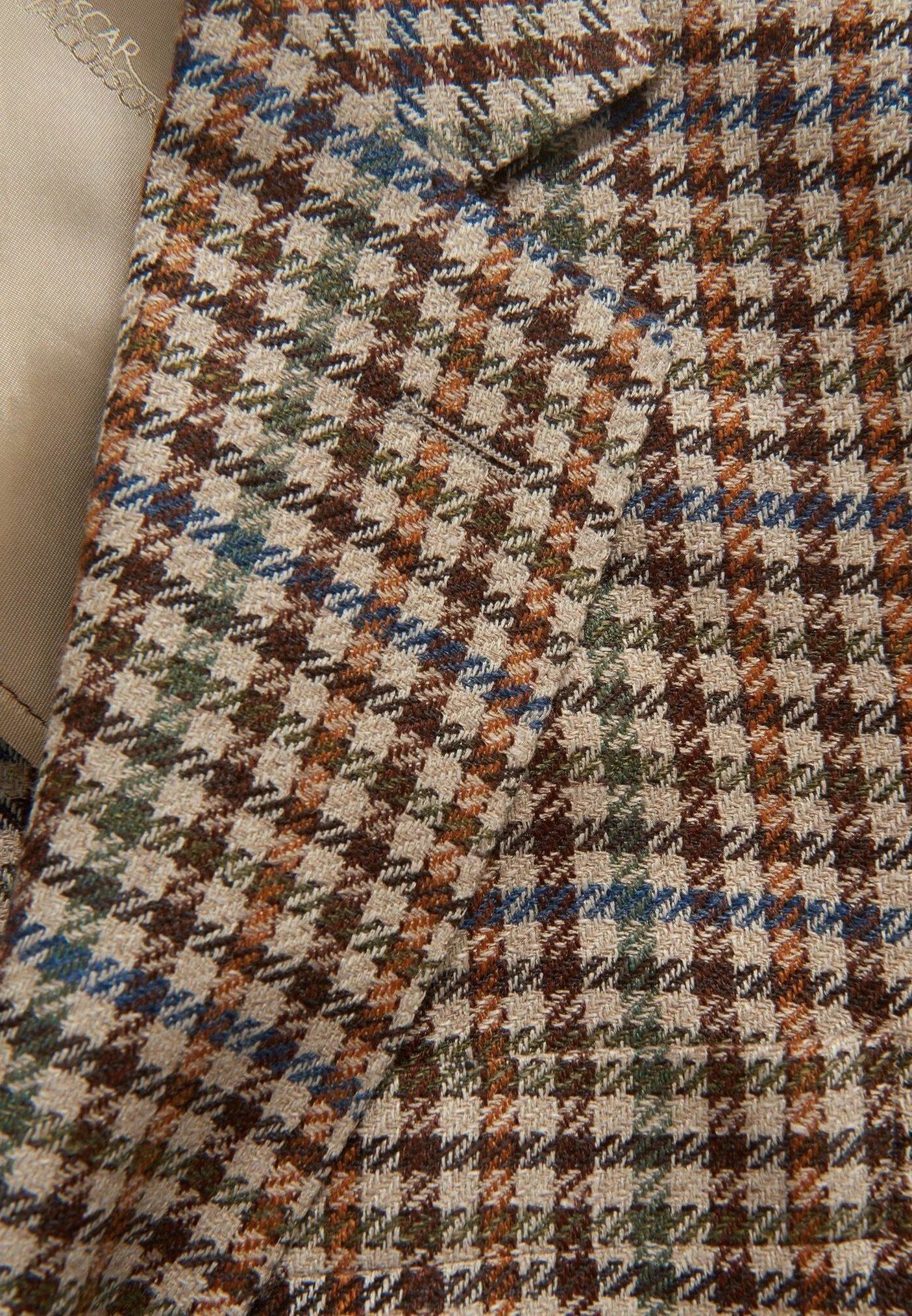 Oscar Jacobson Ferry Soft- Blazer - Brown Plaice 8 Oscar Jacobson Ferry Soft- Blazer - Brown Plaice - Afbeelding 6