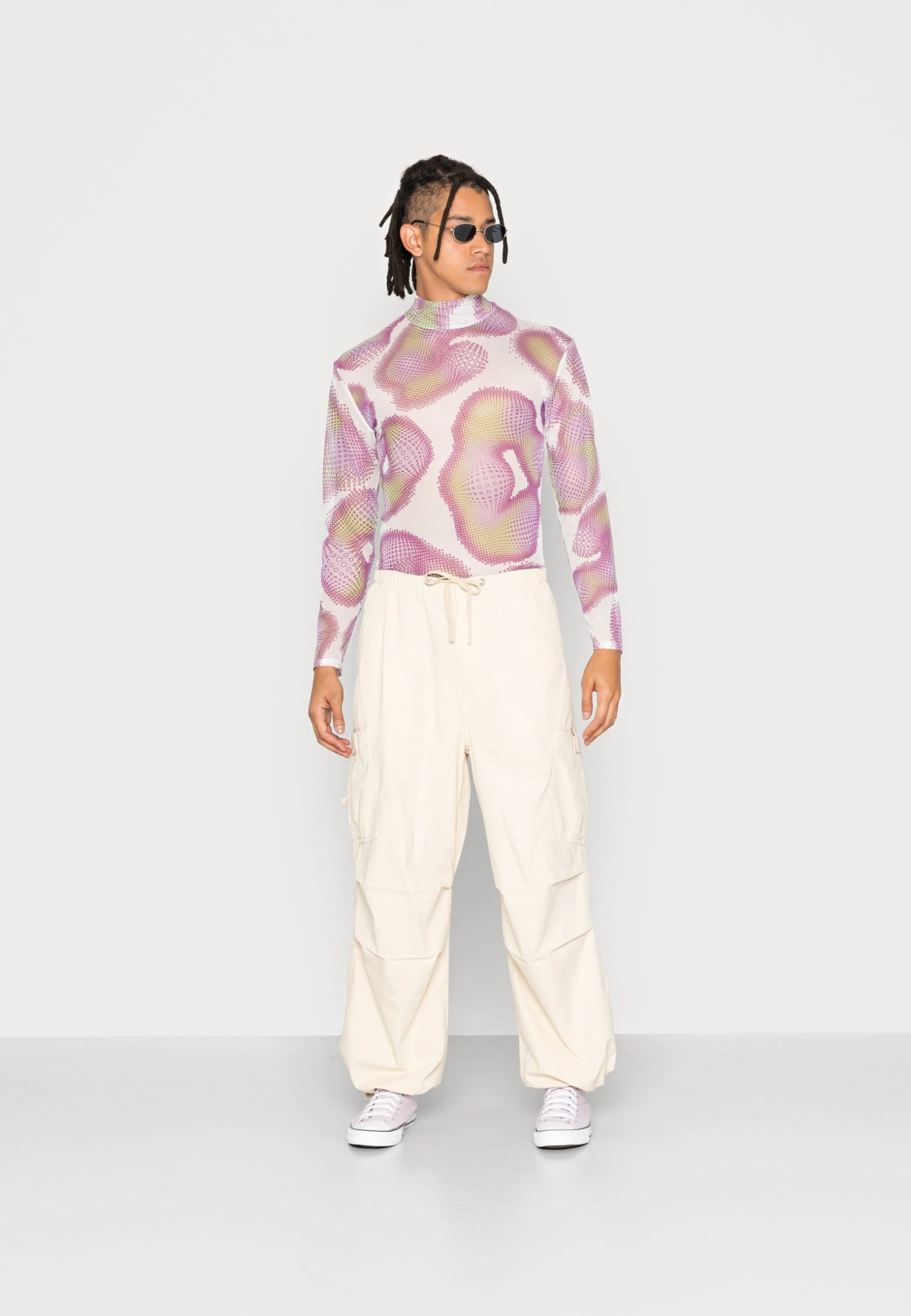 Jaded London Oversized Parachute Pants - Cargobroek - Stone 4 Jaded London Oversized Parachute Pants - Cargobroek - Stone - Afbeelding 2