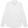 Regular Fit Non Iron Button Down- Overhemd - White