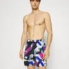 Hollister Co. Sport Swim- Zwemshorts - Purple Stripe Abstract -ZALANDO WINKEL bbc73679423b42eaac11f03950078776