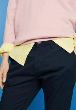 ESPRIT Stret Aus- Chino - Navy -ZALANDO WINKEL bbc754be901845a687313642b35f4537