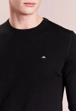 J.Lindeberg Lyle True Merino - Trui - Black -ZALANDO WINKEL bc6fb0f8ac854bb1b31a9d597ee74cdf