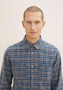 Tom Tailor Overhemd - Small Indigo Check -ZALANDO WINKEL bd8324a8b38548858cae61cb33de3ce2