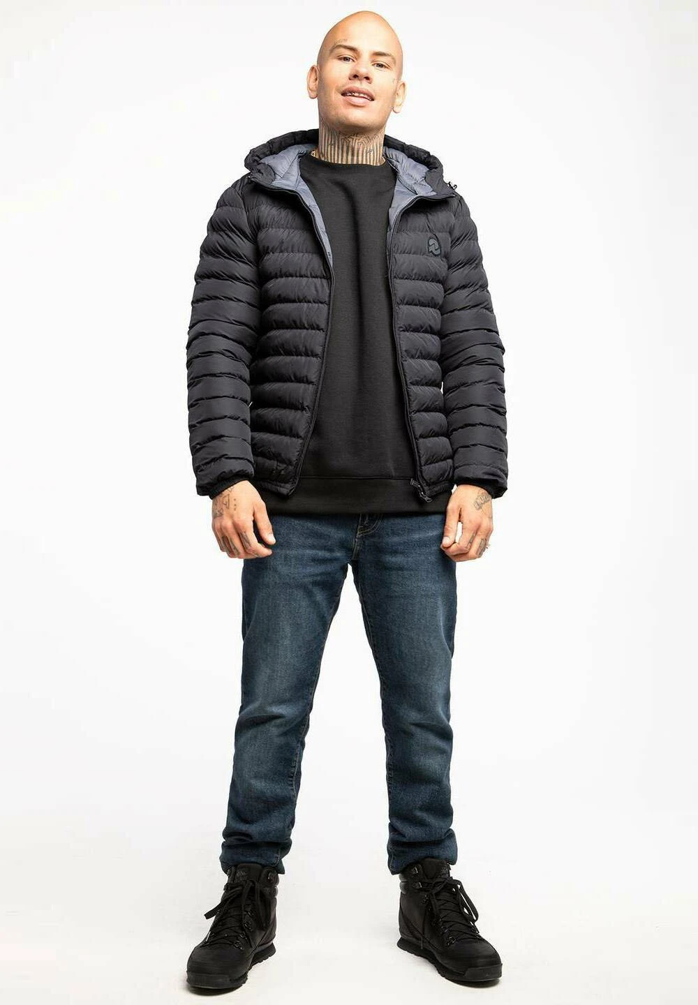 Invicta Polycarbon Finish - Winterjas - Black 4 Invicta Polycarbon Finish - Winterjas - Black - Afbeelding 2