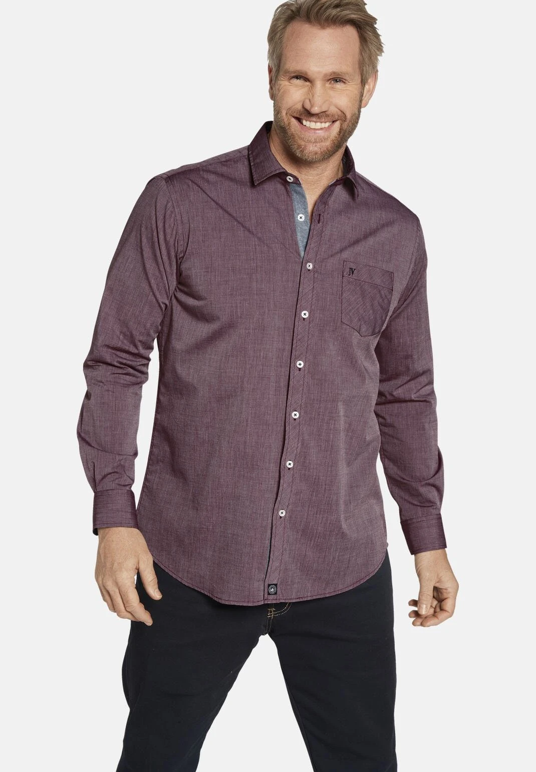 Doppelpack Julian - Overhemd - Rot Kariert 3 Doppelpack Julian - Overhemd - Rot Kariert