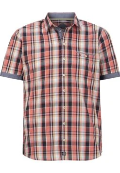 Kurzarmhemd Matteus - Overhemd - Hellorange Kariert -ZALANDO WINKEL bf16003d20c9450e8bbbc7f9b6eac580