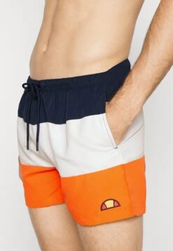 Ellesse Teynor - Zwemshorts - Navy/White/Orange -ZALANDO WINKEL bfd1604ee9464627978aa6355c689a3b