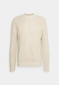 Selected Homme Slhcarl Crew Neck - Trui - Oatmeal -ZALANDO WINKEL c0dae1ce86de4ce7b704b41f024fdea8