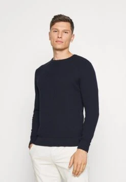 CASUAL FRIDAY Karlo Structured Crew Neck - Trui - Navy Blazer