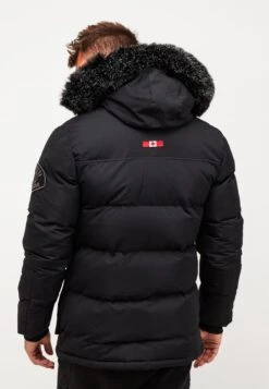 Orford Puffer Parka Jacket - Winterjas - Black -ZALANDO WINKEL c14e74caf1224598be5fac7fa1149024