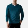 Marks & Spencer Pure Extra Fine Merino Wool V Neck - Trui - Teal 2 Marks & Spencer Pure Extra Fine Merino Wool V Neck - Trui - Teal -ZALANDO WINKEL c181e53482f84dc090af22520e7d3afa