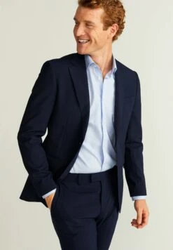 Leon - Zakelijk Overhemd - Lt Blue Stripe -ZALANDO WINKEL c1e9d6cd9ace428991efdf8eba5ec69e