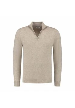 The Quarter Zip - Trui - Beige