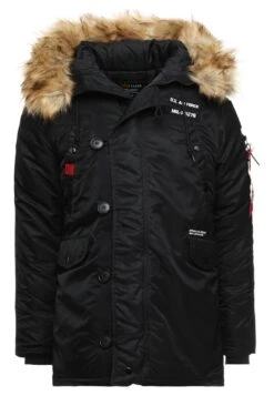 Alpha Industries Airborne - Winterjas - Black -ZALANDO WINKEL c301be6b061b48468505f64bb0ca84c9
