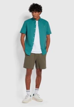 Farah Brewer Ss Bd - Overhemd - Mallard Green -ZALANDO WINKEL c30f9cc16a8f47bca9077bd925b7e1d4