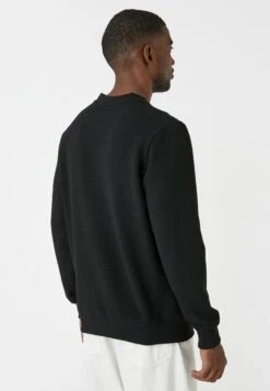 Koton Basic Textured - Trui - Black -ZALANDO WINKEL c37105420ac44e16b17de90314837bf0
