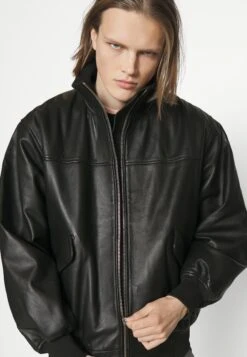 Firenze - Leren Jas - Black -ZALANDO WINKEL c3f041d0b8a444d19a72e9f36cbe91bc