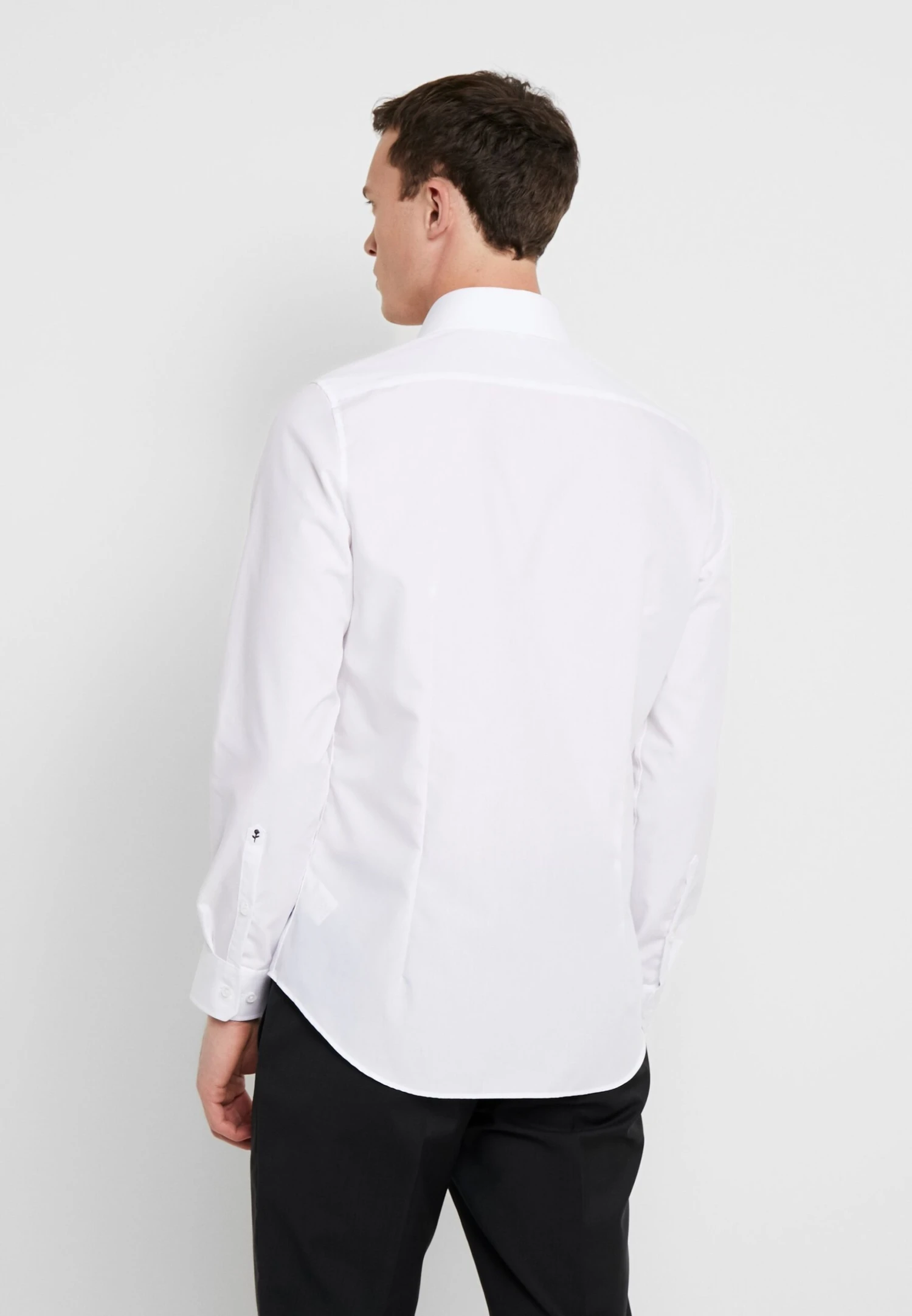 Seidensticker Slim Fit Spread Kent Patch - Zakelijk Overhemd - White 5 Seidensticker Slim Fit Spread Kent Patch - Zakelijk Overhemd - White - Afbeelding 3