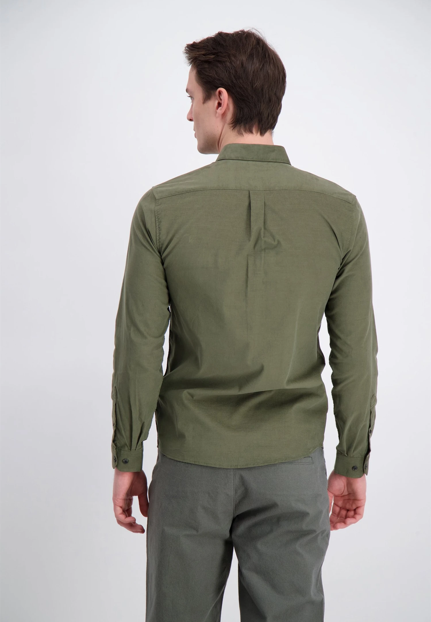 Lindbergh Fine - Overhemd - Army 4 Lindbergh Fine - Overhemd - Army - Afbeelding 2