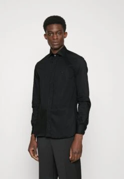 Emporio Armani Overhemd - Nero/Piping