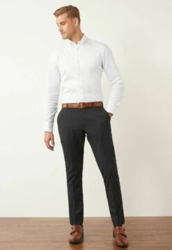 Next Signature Trimmed Regular Fit Single Cuff - Overhemd - White -ZALANDO WINKEL c62f198e63374151afd41a27cd95c504