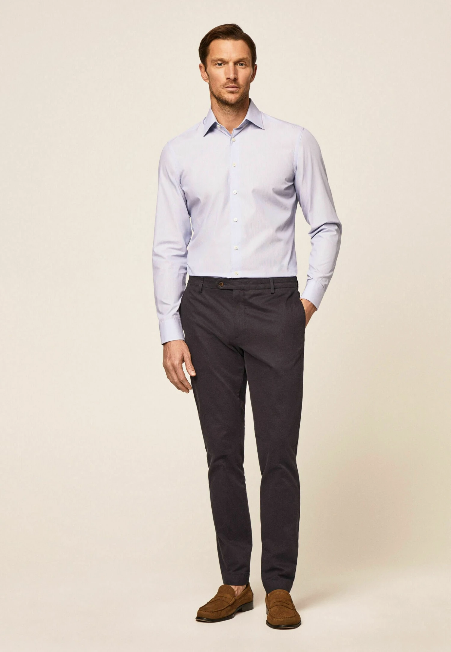 Hackett London Fine Str - Zakelijk Overhemd - Blue/White 4 Hackett London Fine Str - Zakelijk Overhemd - Blue/White - Afbeelding 2