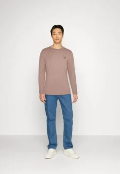 Lyle & Scott Crew Neck Jumper - Trui - Mauve Dusk -ZALANDO WINKEL c7234573a90044d4bd2288e72d191620